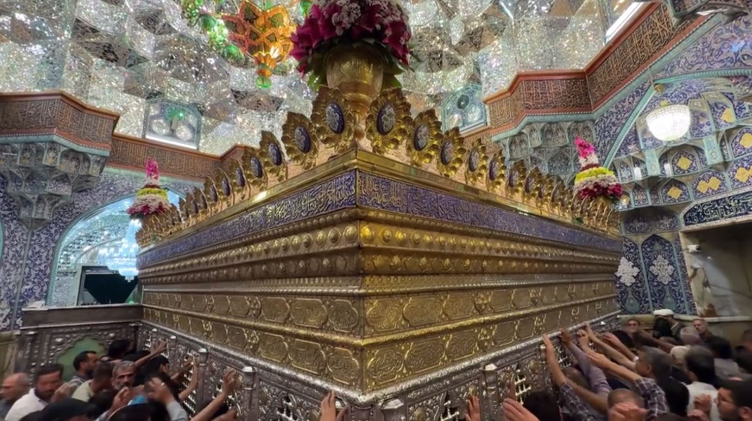 مرغ جانم زائر کوی تو بوده از قدیم؛ جلوه‌هایی از حرم بانوی کرامت