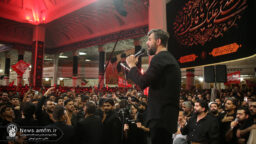 عزاداری پرشور نسل جوان در شب رحلت حضرت معصومه(س)