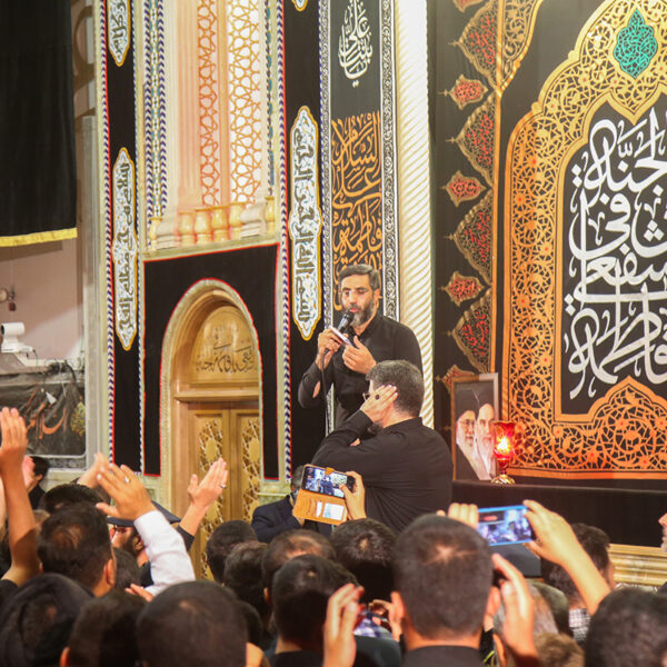 مداحی جدید سید رضا نریمانی در شب رحلت بانوی کرامت