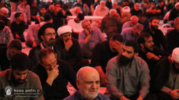 برپایی محفل عزاداری کریمه اهل بیت(س) در حرم مطهر ایشان