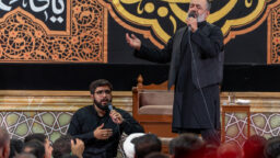 شعرخوانی محمود کریمی در حرم بانوی کرامت