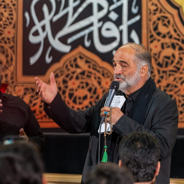 مداحی نریمان پناهی در حرم بانوی کرامت