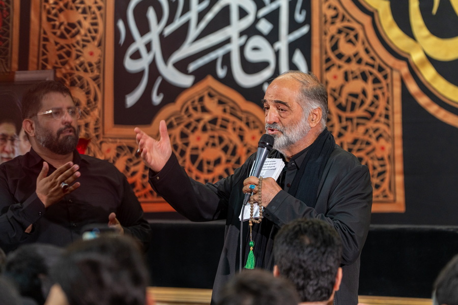 مداحی نریمان پناهی در حرم بانوی کرامت