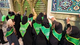 طعم شیرین اولین دیدار؛ زیارت اولی‌های کرمانشاه و سرخس در حرم بانوی کرامت