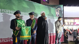 استان خوزستان در پناه بانوی کرامت؛ حضور خادمان و پرچم متبرک حرم در خوزستان