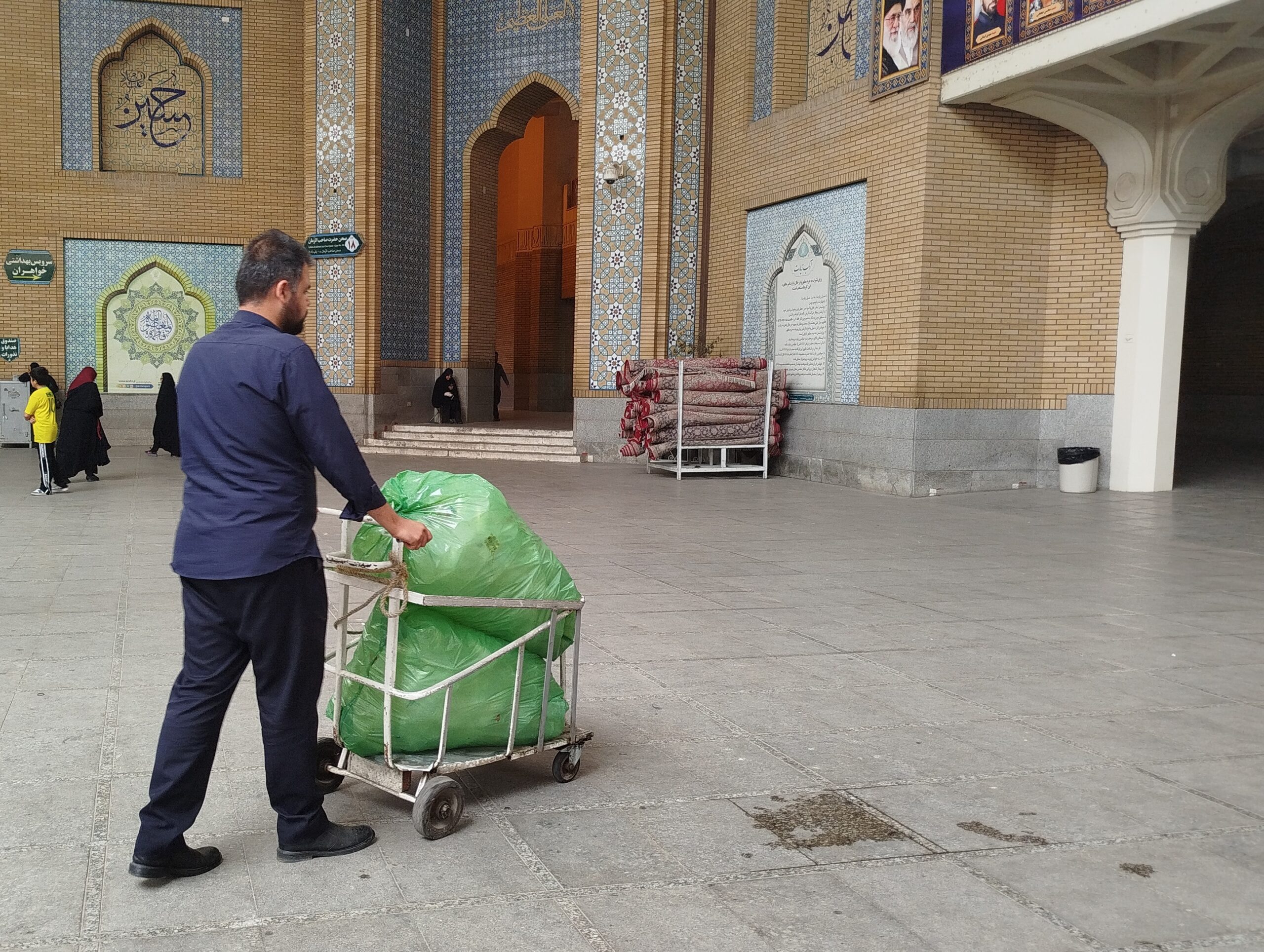 جانمایی شوتینگ پسماند حرم بانوی کرامت در بلوار شهید سلیمانی قم جانمایی شوتینگ پسماند حرم بانوی کرامت در بلوار شهید سلیمانی قم