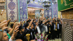 جلوه‌هایی از بارگاه منور بانوی کرامت