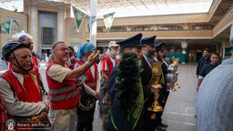 حضور کاروان دوچرخه سواران دوستی ترکیه در حرم مطهر بانوی کرامت