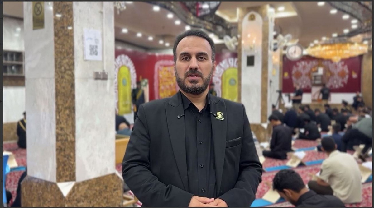 حضور خادمان قرآنی حرم بانوی کرامت در محافل قرآنی شهادت حضرت زهرا(س) در عراق