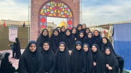 بازدید دانش آموزان متوسطه از نمایشگاه دختران بهشتی