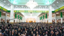 جشن بزرگ عهد خواهرانه در حرم مطهر حضرت معصومه علیها السلام با حضور ۱۰۰۰۰ دختر دانشجو-۱۴۰۴/۰۲/۱۰
