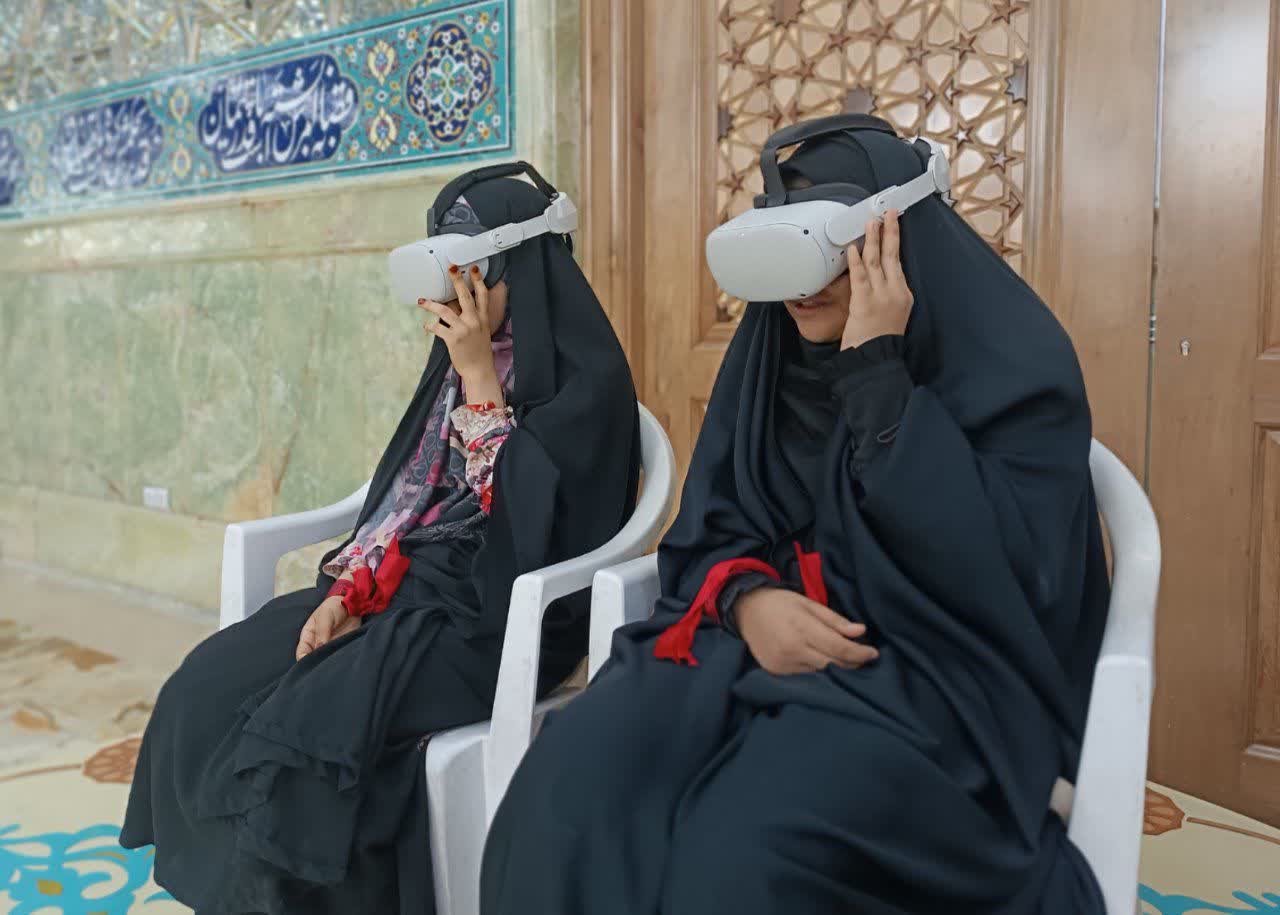 دختران معصومانه خیمه عزای حسینی بپا کردند۱۴۰۴/۰۴/۰۸