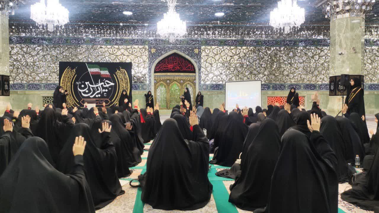دختران معصومانه خیمه عزای حسینی بپا کردند۱۴۰۴/۰۴/۱۰