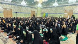 برگزاری هیئت معصومانه به مناسبت روز نوجوان