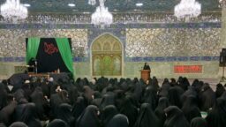 برگزاری هیئت معصومانه به مناسبت شهادت حضرت زهرا(س)