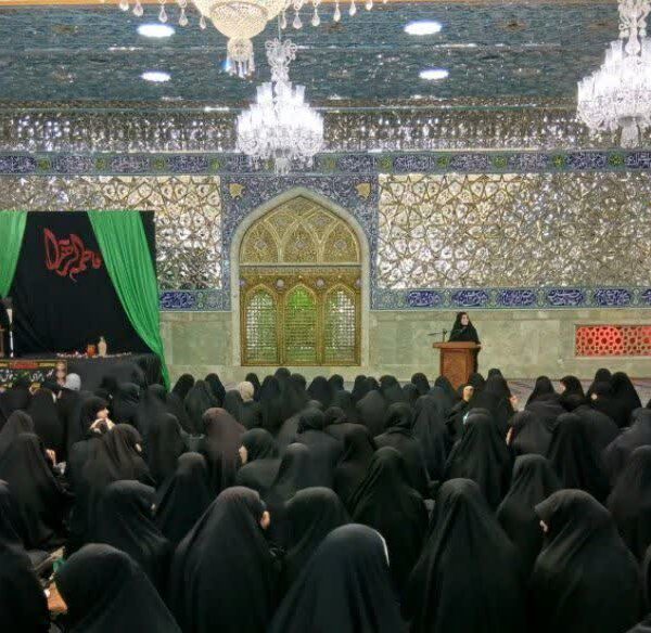 برگزاری هیئت معصومانه به مناسبت شهادت حضرت زهرا(س)