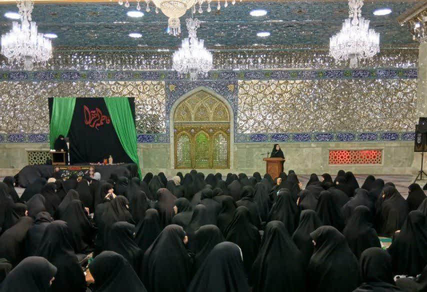 عطر ارادت دختران به حضرت زهرا سلام‌الله‌علیها در هیئت دخترانه معصومانه