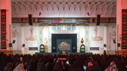 برگزاری محفل ویژه ایام فاطمیه در حرم حضرت فاطمه معصومه (سلام الله علیها) – روز اول