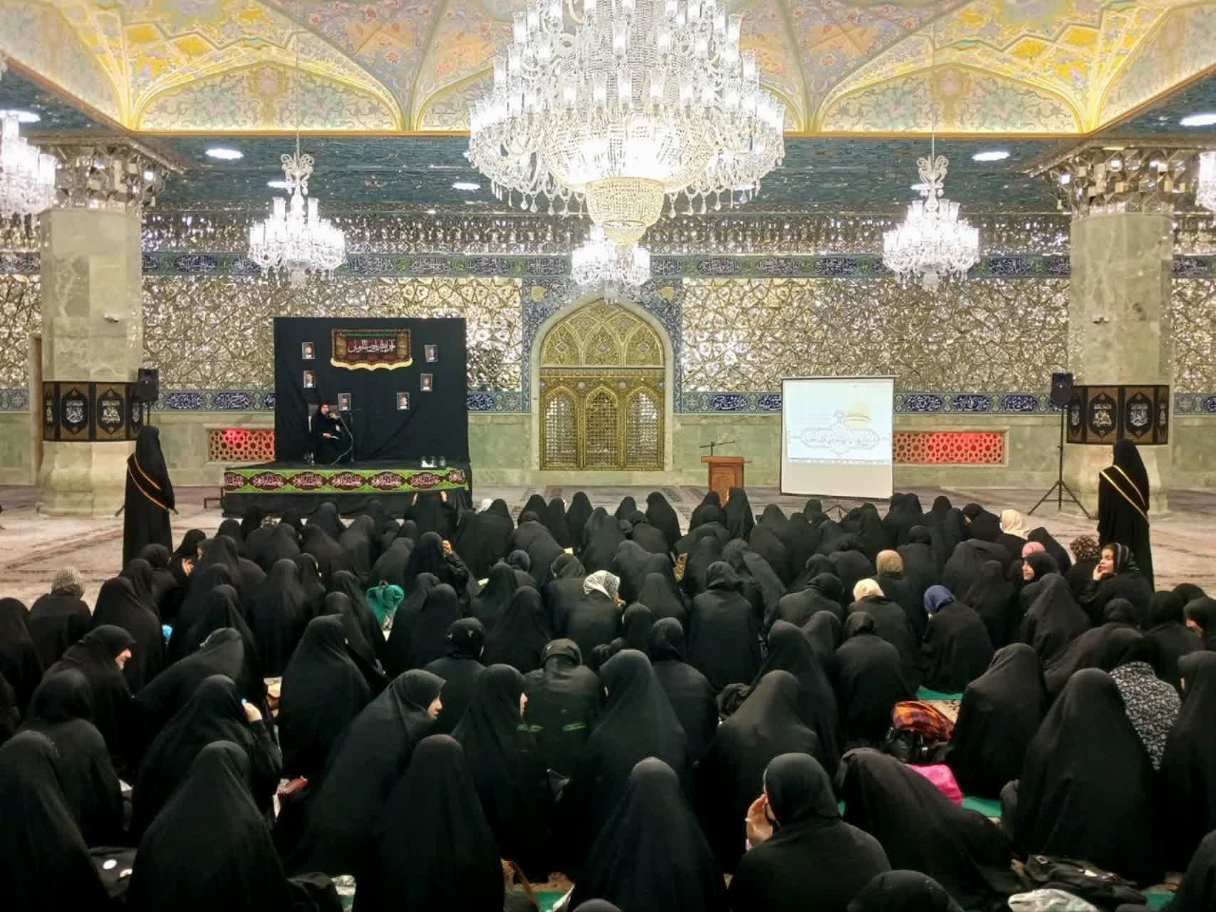 روایتگری شهدای ابوذر در هیئت معصومانه