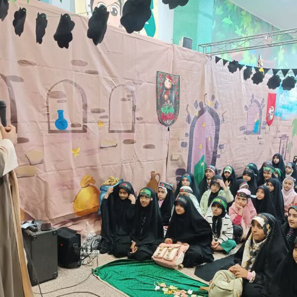 برگزاری هیئت کودک زیرگنبدطلا در ایام فاطمیه