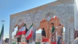 تشییع پیکر شهدای گمنام در حرم مطهر حضرت معصومه(سلام الله علیها)