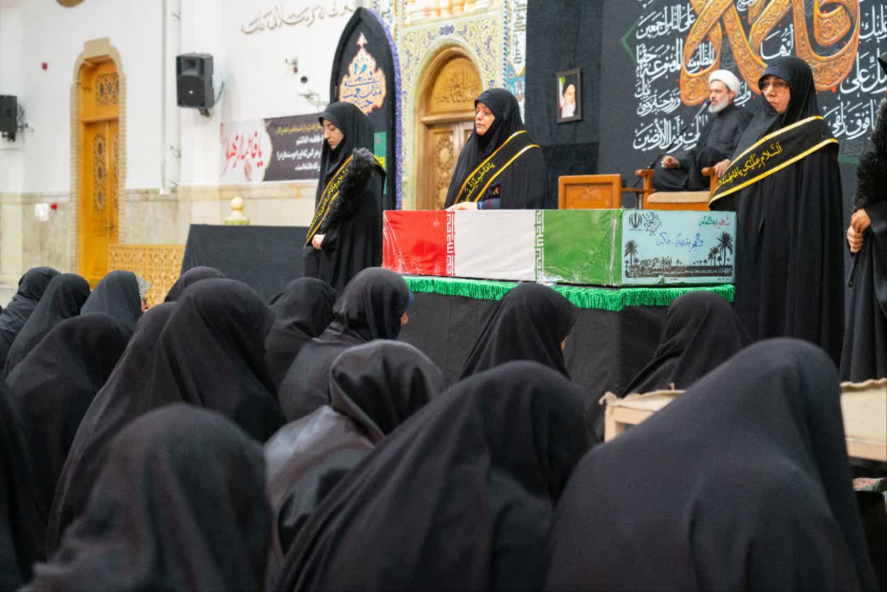 برگزاری محفل اشک فاطمی در حرم مطهر حضرت معصومه سلام…