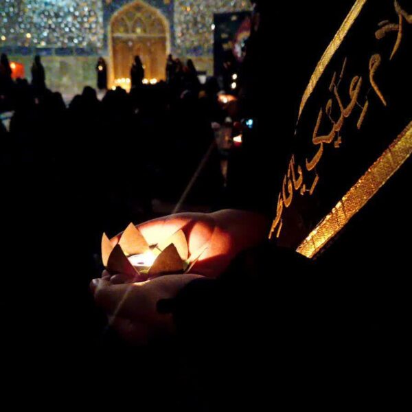 برپایی خیمه عزای شهادت حضرت فاطمه‌الزهرا(علیها سلام) در حرم حضرت معصومه(علیها سلام)