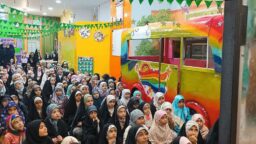 مراسم عزاداری وفات حضرت خدیجه سلام الله علیها در هیئت زیر گنبد طلا برگزار شد