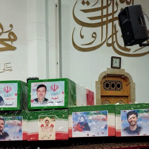 تشییع باشکوه شهدای حملات آمریکایی صهیونی در آستان مقدس حضرت معصومه سلام الله علیها