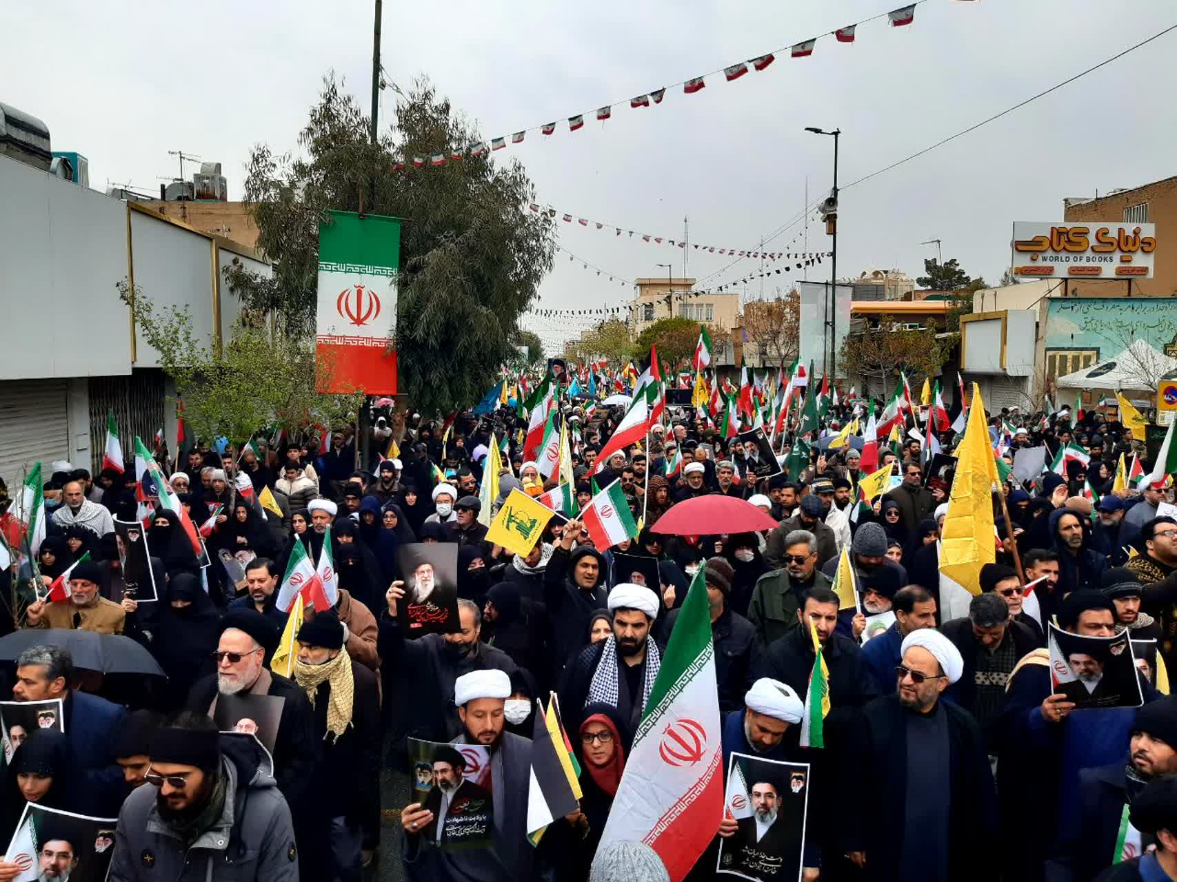 گزارش تصویری از راهپیمایی روزقدس