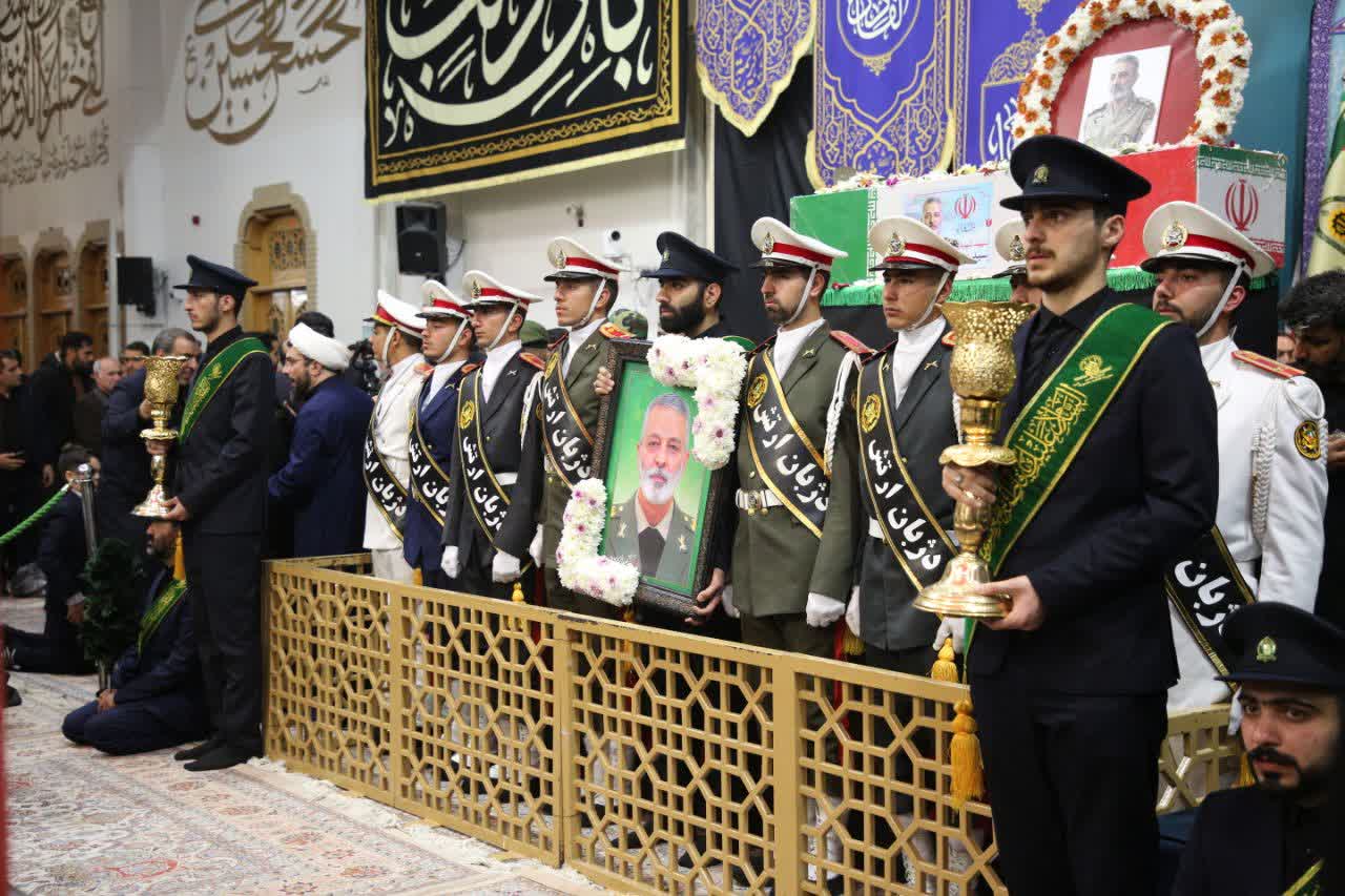 مراسم تشییع پیکر پاک شهید سید عبدالرحیم موسوی