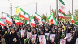 اجتماع باشکوه دختران جان‌فدای ایران در آستان مقدس مسجد جمکران