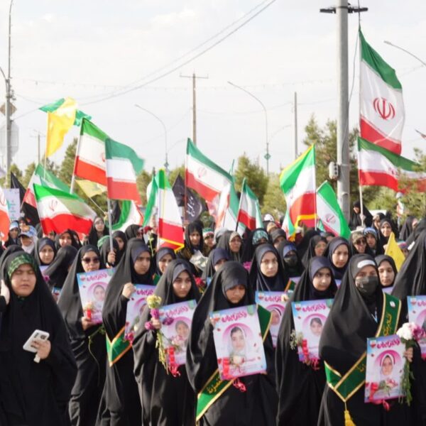 اجتماع باشکوه دختران جان‌فدای ایران در آستان مقدس مسجد جمکران