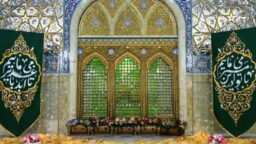 هیئت هفتگی معصومانه به مناسبت عید سعید غدیر خم در حرم مطهر برگزار شد
