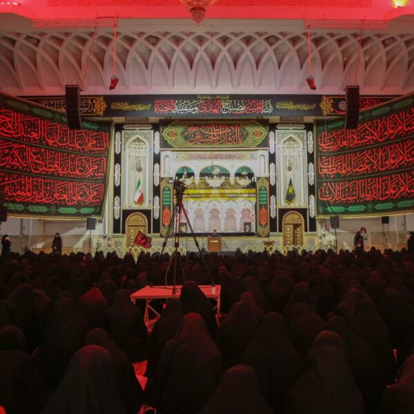 یازدهمین روز از محفل بفرمایید روضه در حرم مطهر برگزار شد