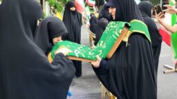 حضور سفیران کریمه در مواکب شبانه