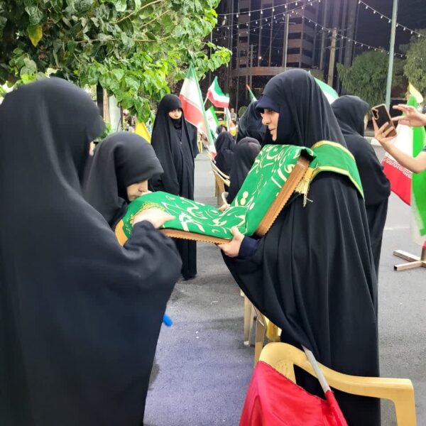 حضور سفیران کریمه در مواکب شبانه