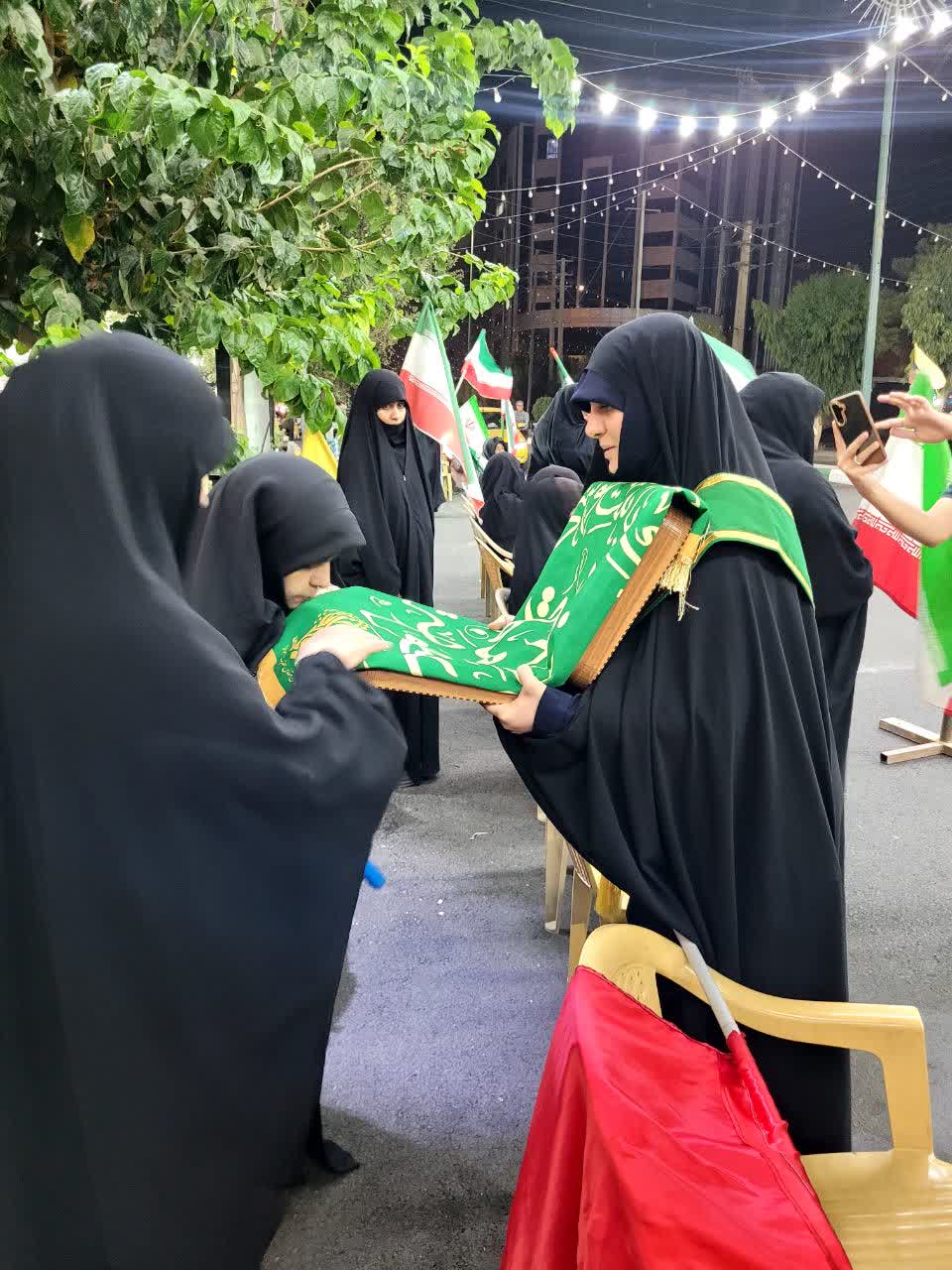 حضور سفیران کریمه در مواکب شبانه