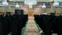 هیئت هفتگی معصومانه در سالروز شهادت حضرت معصومه سلام الله علیها برگزار شد