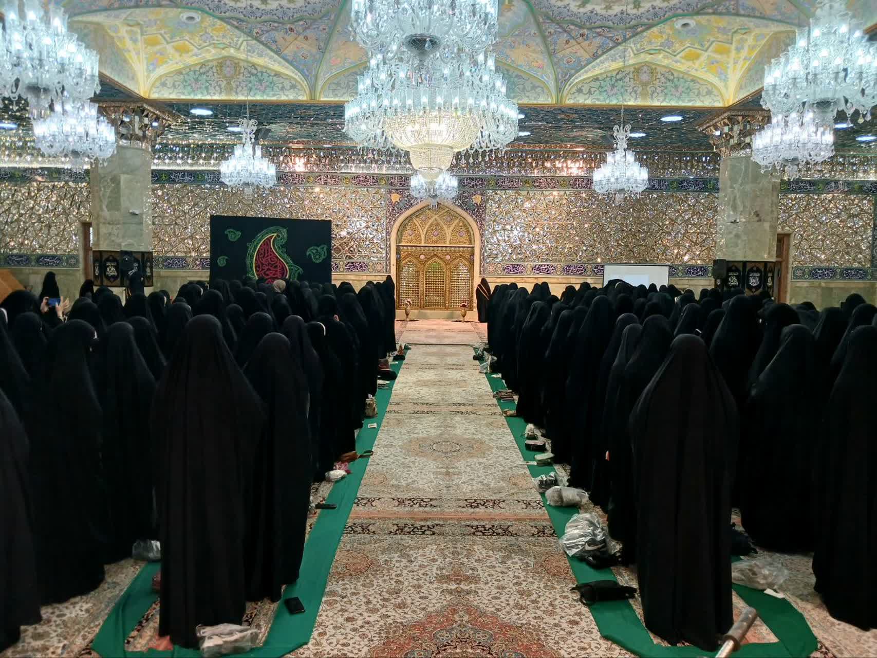 هیئت هفتگی معصومانه در سالروز شهادت حضرت معصومه سلام الله&hellip;