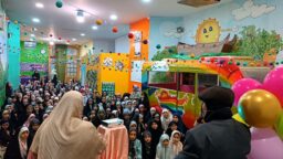 هیئت هفتگی زیر گنبد طلا میلاد حضرت زینب(س) و دومین سالگرد فعالیت خود را جشن گرفت
