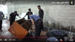 آماده سازی موکب آستان مقدس حضرت فاطمه معصومه علیهاالسلام در عمود ۱۰۸۰ – سال ۱۴۰۱