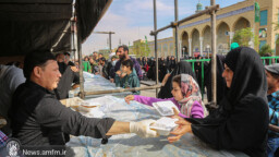 گزارش تصویری خدمت‌رسانی موکب‌ها در سالروز شهادت حضرت فاطمه زهرا(س)