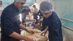 خدمت نوجوانان خادم در ستاد اربعین