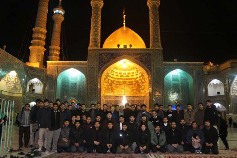 The mourning ceremony for the demise of Lady Fatima Masuma held by Thai Islamic Seminary students in Qom