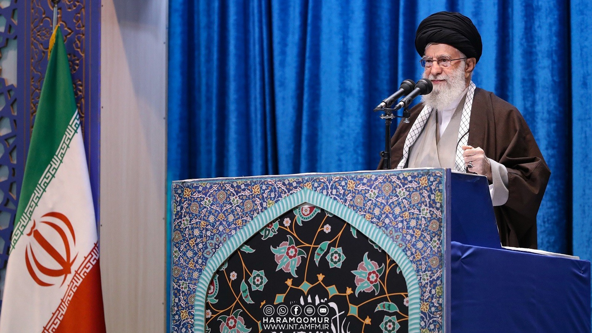 تہران کی مرکزی نمازجمعہ اس ہفتے رہبرانقلاب اسلامی کی امامت میں ادا کی گئی