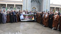 حضرت فاطمہ معصومہ سلام اللہ علیہا میں ایرانی عوام کے ساتھ عراقی قبائلی رہنمائوں کی اظہار ہمدردی