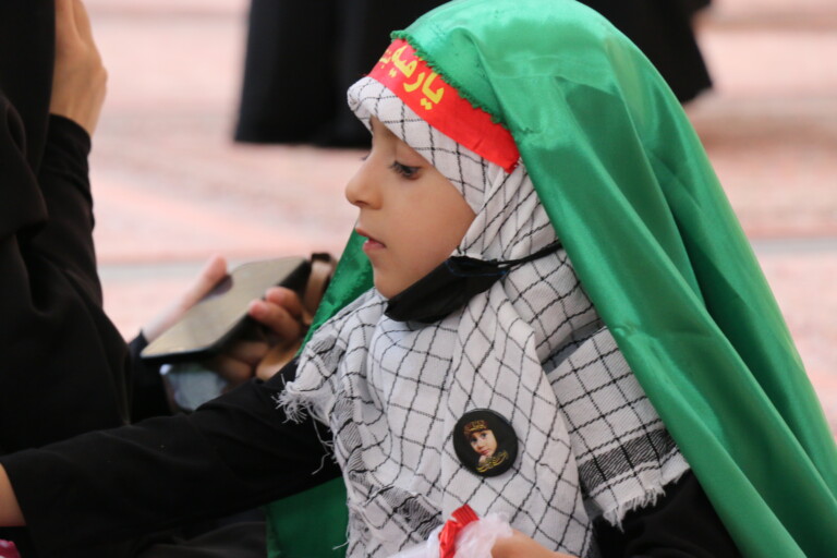 حضرت سکینہ سلام اللہ علیہا کی شھادت کی مناسبت سے کم سن بچیوں کے لئے مجلس عزا کا انعقاد
