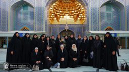 Iraqi Women Officials at the Shrine of the Lady of Grace